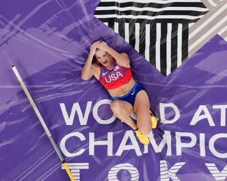Katie Moon wins third straight world championship vaulting title in thrilling Japanese competition