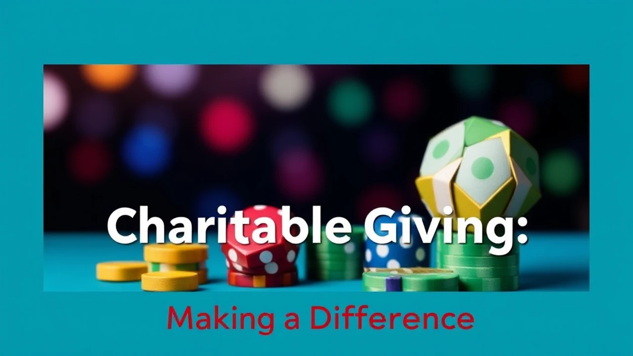 Focus on Virtual Wagering Charitable Giving: Making a Difference