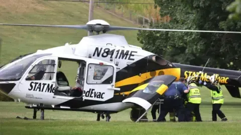 A group of law enforcement personnel wounded in PA, including three in serious state