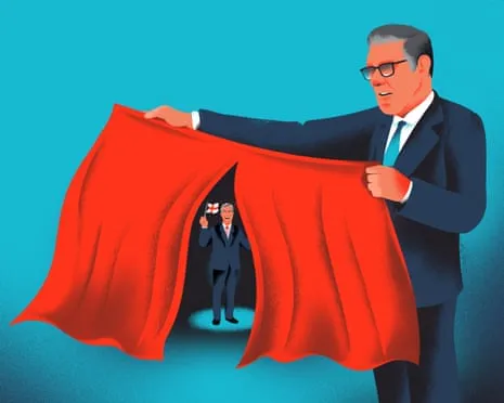 It's Reached This Point: Keir Starmer Now Acts as Just the Warm-Up Act for Reform UK's Leader