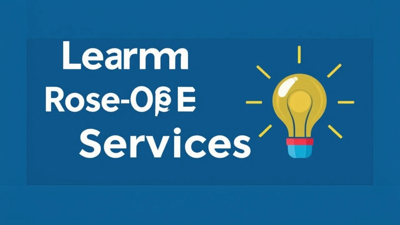 Learning Rose OP Services: Novice's Tutorial to Success
