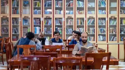 The governing authority ban publications written by female authors from the nation's colleges
